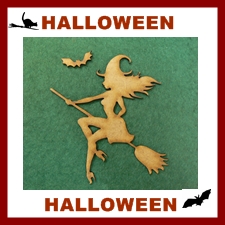 Halloween Wood Craft Shapes
